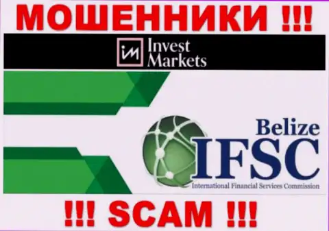 ИнвестМаркетс беспрепятственно ворует денежные активы лохов, ведь его покрывает обманщик - ИФСК
