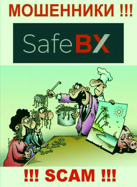 Пользуясь наивностью людей, Safe BX затягивают лохов к себе в разводняк