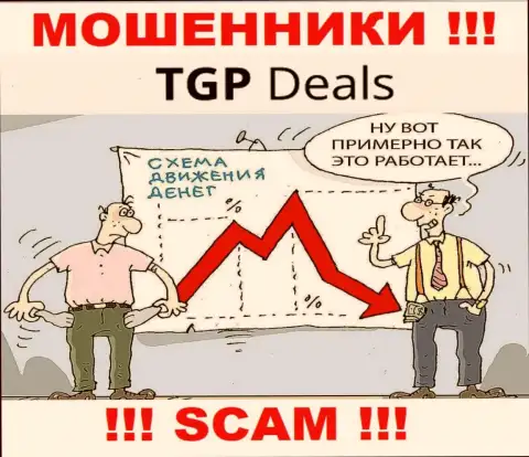 Захотели найти дополнительный доход в инете с жуликами TGP Deals - это не получится точно, обведут вокруг пальца
