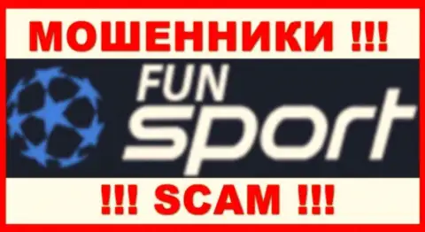 Логотип ОБМАНЩИКА FunSport Bet