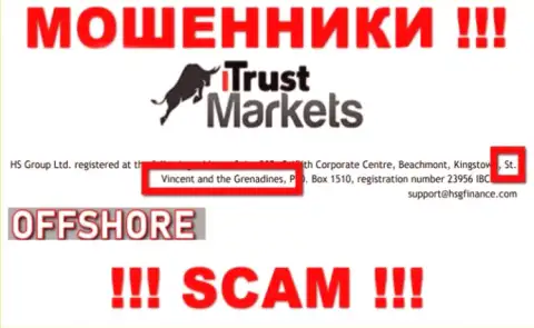 Мошенники Trust Markets пустили корни на территории - Сент-Винсент и Гренадины, чтобы скрыться от ответственности - ВОРЫ