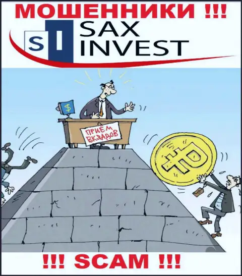 Сакс Инвест не внушает доверия, Инвестиции - именно то, чем заняты данные интернет мошенники