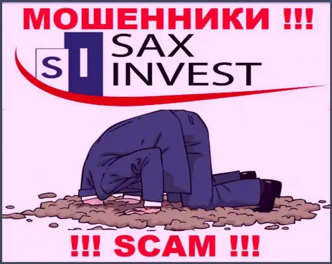 Вы не возвратите средства, вложенные в контору Sax Invest - это интернет мошенники !!! У них нет регулятора