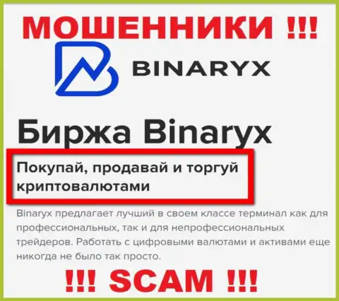 Будьте очень бдительны !!! Binaryx Com - это однозначно интернет кидалы !!! Их деятельность противоправна