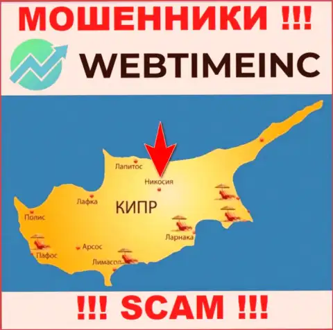 Компания WebTimeInc - это интернет шулера, отсиживаются на территории Nicosia, Cyprus, а это оффшорная зона