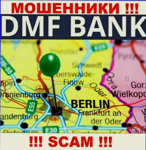 На официальном интернет-сервисе DMF-Bank Com одна сплошная липа - честной информации о их юрисдикции нет