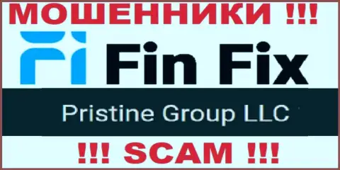 Юридическое лицо, которое владеет мошенниками FinFix - это Pristine Group LLC