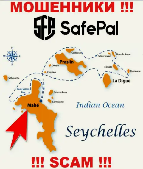 Маэ, Республика Сейшельские острова - это место регистрации организации SAFEPAL LTD, находящееся в оффшоре