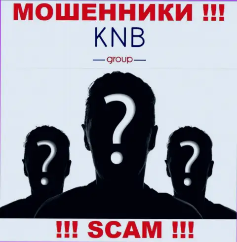 Нет возможности узнать, кто является руководством компании KNB Group - это стопроцентно мошенники
