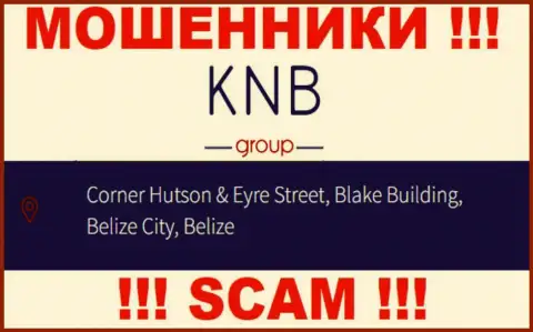 Деньги из организации KNB-Group Net вернуть обратно нельзя, т.к. пустили корни они в оффшоре - Corner Hutson & Eyre Street, Blake Building, Belize City, Belize