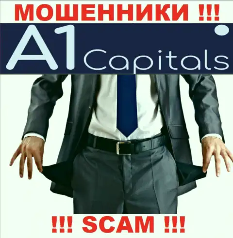 Не верьте в возможность подзаработать с internet мошенниками A1 Capitals - это капкан для лохов