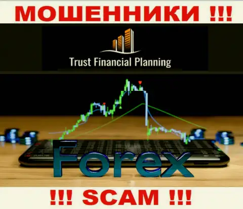 Forex - именно в этой области прокручивают делишки циничные аферисты Trust-Financial-Planning