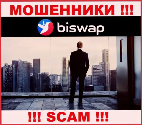 Кто именно управляет internet-мошенниками BiSwap неизвестно