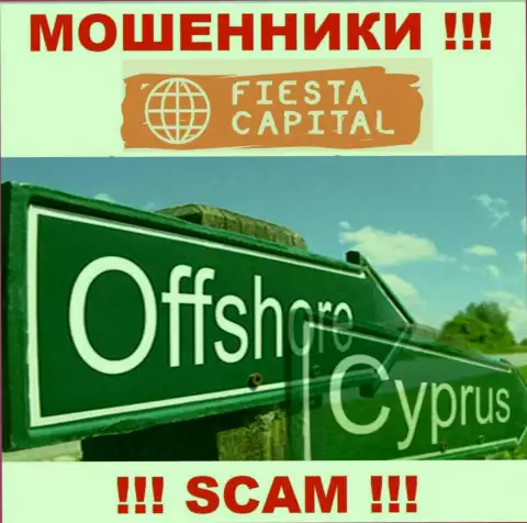 Офшорные internet воры FiestaCapital скрываются вот здесь - Cyprus