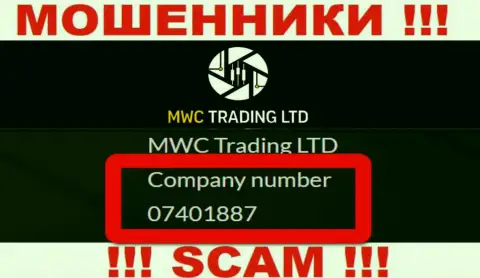 Осторожно, наличие регистрационного номера у компании MWC Trading LTD (07401887) может оказаться уловкой