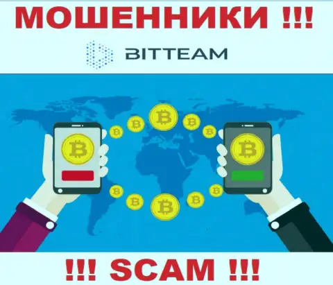 Не надо совместно работать с Bit Team, оказывающими свои услуги сфере Обменник